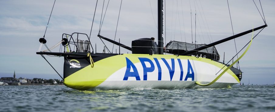 L'Imoca APIVIA mis à l'eau !