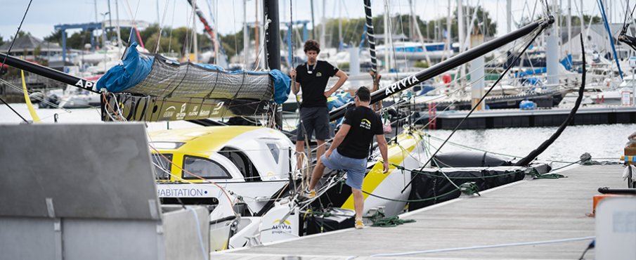 Contrôle de sécurité validé pour l’Imoca APIVIA